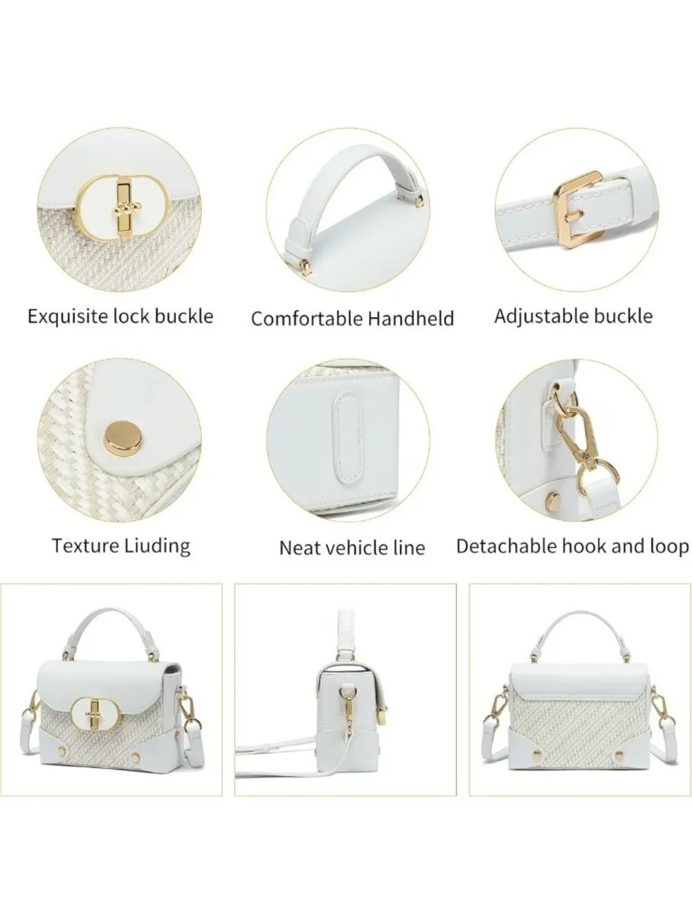 Eco-Friendly Recycled Leather Crossbody Phone Bag with Top Handle - Stylish